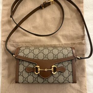 Gucci Brand New Mini Horsebit 1955 Bag